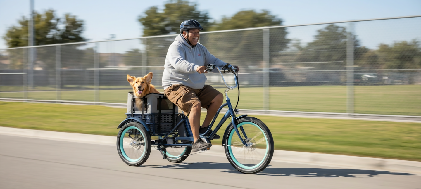 sixthreezero Relaxed Body 750W Electric Tricycle